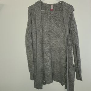 Grey cardigan